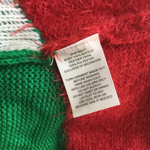 NWOT CHRISTMAS Elf sweater dress XS S - Picture 7 of 7